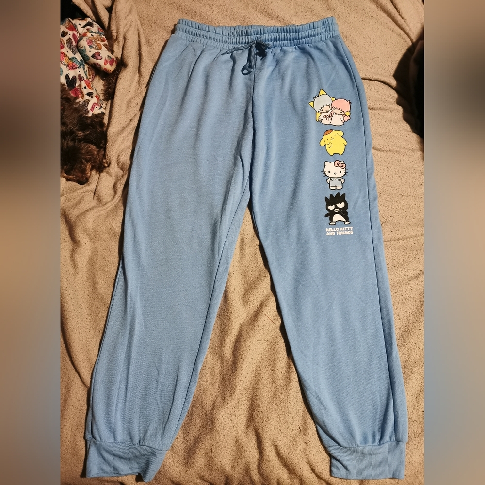 (3/$30) Hello Kitty Blue Joggers